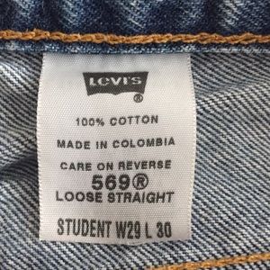 Levi’s 569 loose straight leg